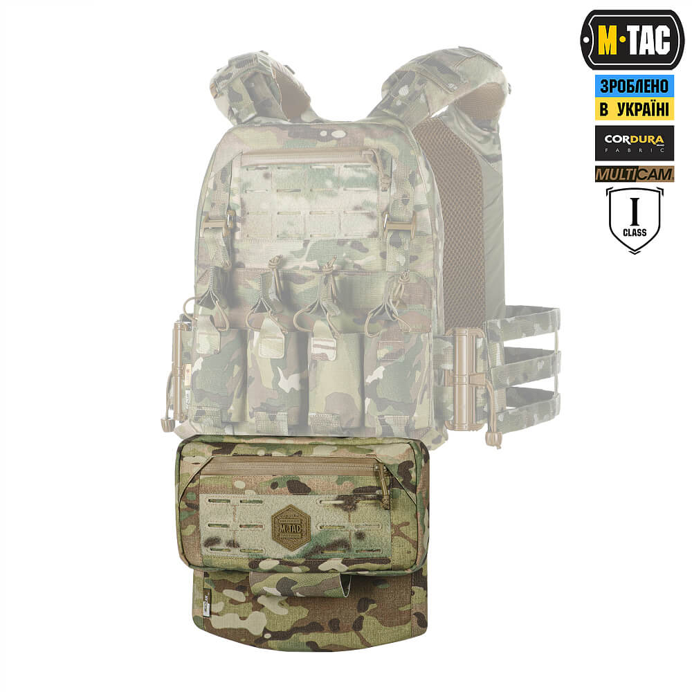 Захист живота M-Tac з балістичним пакетом 1 клас захисту Multicam Фото 3